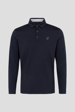 [빈폴골프][B_under] 남성 액션니트 칼라티셔츠 - 블랙(BJ6141M125)_BLACK-a