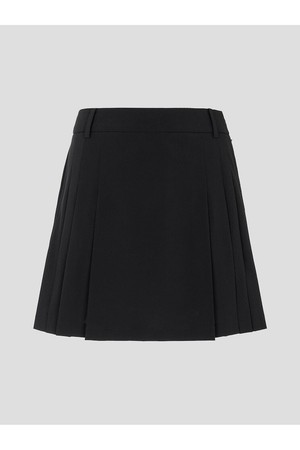 [빈폴골프][B_under] 여성 타공 주름 매너 큐롯 - 블랙(BJ6426L185)_BLACK-a