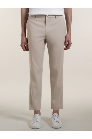 [란스미어 골프] [Golf] 남성 조거 팬츠  베이지 (LA6221L53A)_BEIGE-a