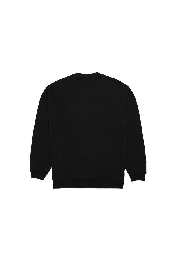 AMERICAN NEEDLE - 긴팔 티셔츠 / 후디 - [아메리칸니들] AN CREW NECK SWEAT SHIRT - BLACK