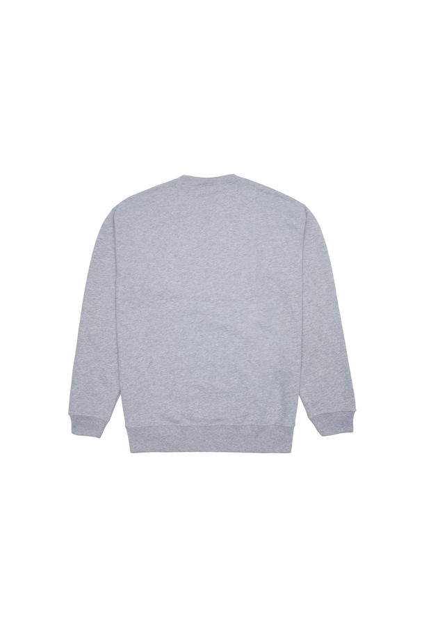 AMERICAN NEEDLE - 긴팔 티셔츠 / 후디 - [아메리칸니들] AN CREW NECK SWEAT SHIRT - MIXED GREY