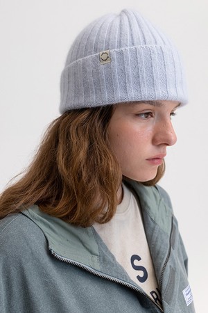 [1/10 예약 배송] [리오더] SOFT ANGORA BEANIE - BLUE