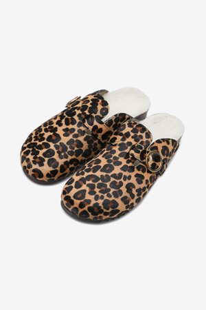 LIMITED MULE CASUAL - LEOPARD