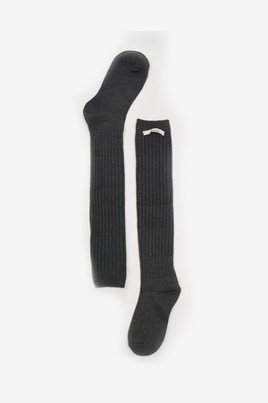 [리오더] BSM MOOD KNEE SOCKS - CHARCOAL