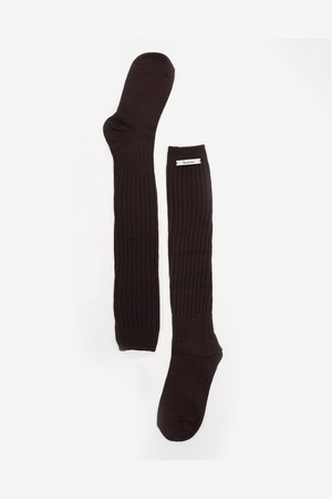 [리오더] BSM MOOD KNEE SOCKS - BROWN