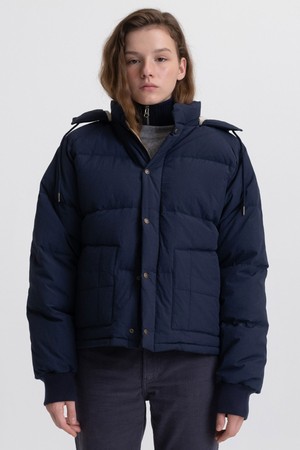 [22FW] COZY PUFFER JACKET - NAVY