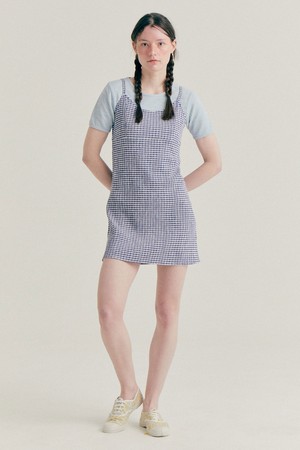 [22HS] GINGHAM MINI OPS - BLUE