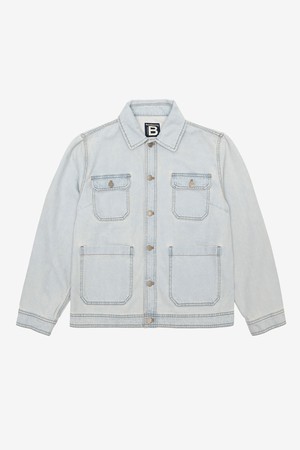 [22SS] DENIM WORK JACKET - SKY BLUE