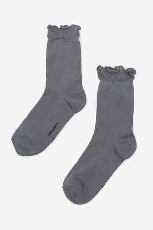 [22SS] FRILL SOCKS - GREY