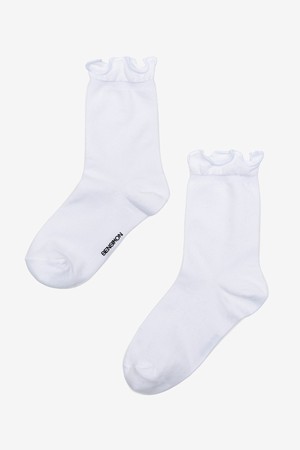 [22SS] FRILL SOCKS - WHITE