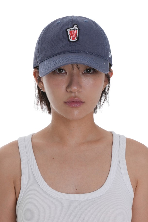 AMERICAN NEEDLE - 모자 - [아메리칸니들] COCA-COLA OPTIMISTIC BALLPARK CAP - STONE BLUE