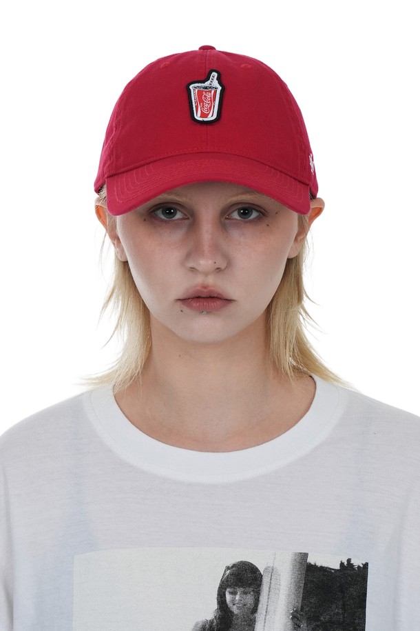 AMERICAN NEEDLE - 모자 - [아메리칸니들] COCA-COLA OPTIMISTIC BALLPARK CAP - RED