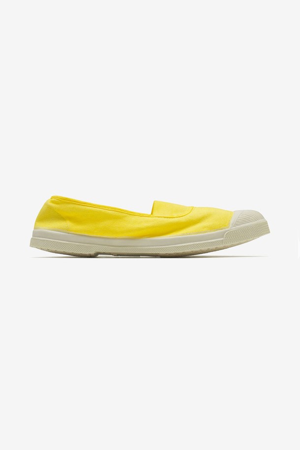 BENSIMON - 스니커즈 - TENNIS WOMAN ELASTIQUE - LEMON