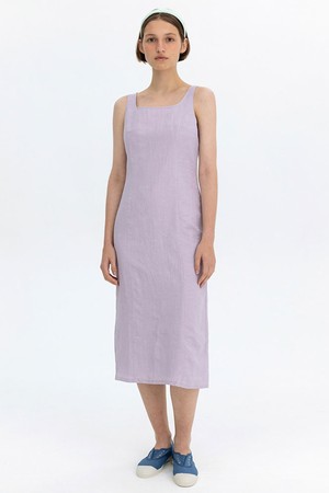 [벤시몽] LINEN DRESS - LAVENDER