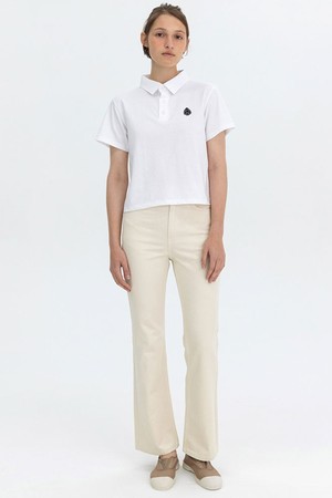 [벤시몽] BOOTS CUT WASHING PANTS - CREAM