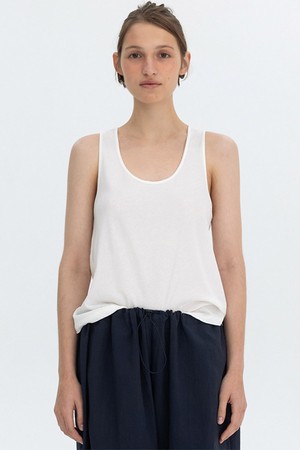 BASIC SLEEVELESS - WHITE