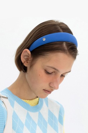 VOLUME HAIR BAND - BLUE