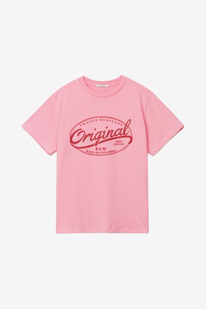 ORIGINAL LOGO HALF SLEEVE - PINK