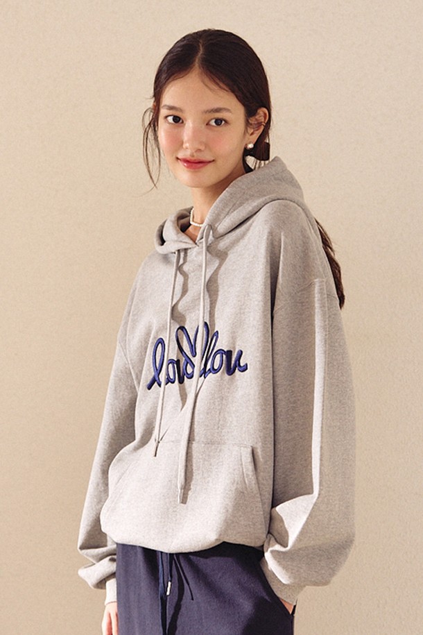 LOVLOV - 후디 - LOV BIG SYMBOL HOODIE