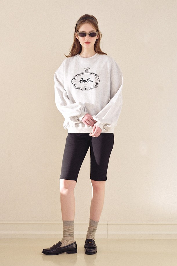 LOVLOV - 스웻셔츠 - NEW EMBLEM SWEAT