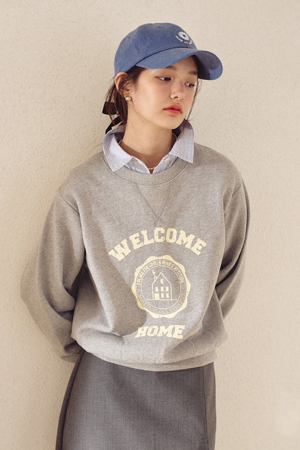 LOVLOV - 스웻셔츠 - WELCOME HOME SWEAT