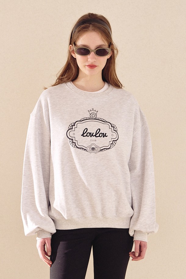 LOVLOV - 스웻셔츠 - NEW EMBLEM SWEAT