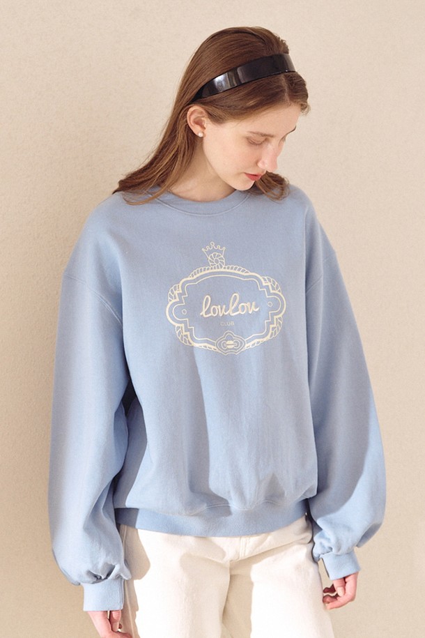 LOVLOV - 스웻셔츠 - NEW EMBLEM SWEAT