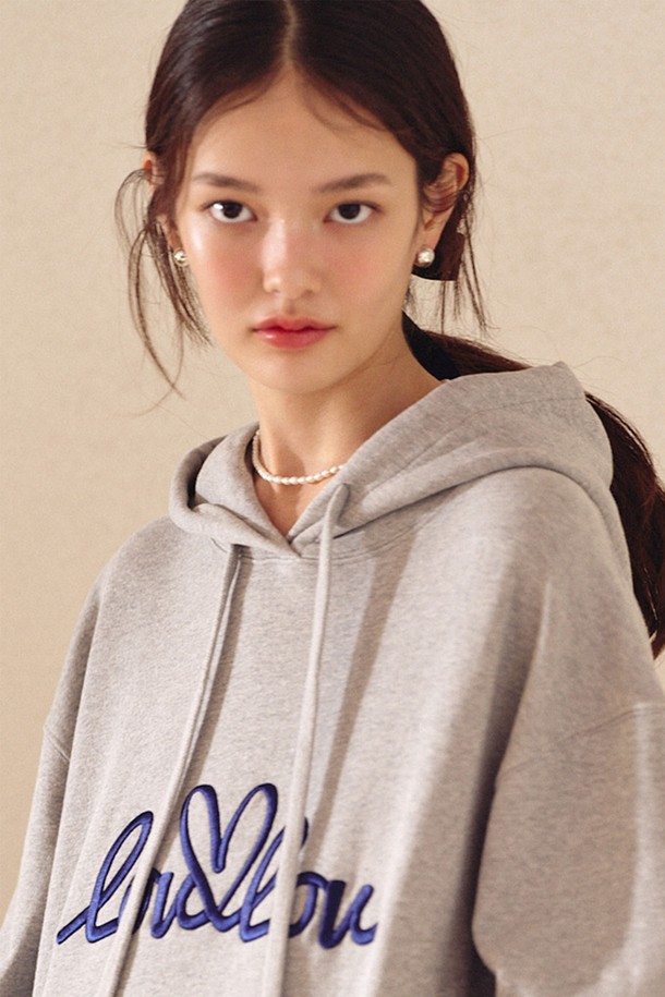 LOVLOV - 후디 - LOV BIG SYMBOL HOODIE