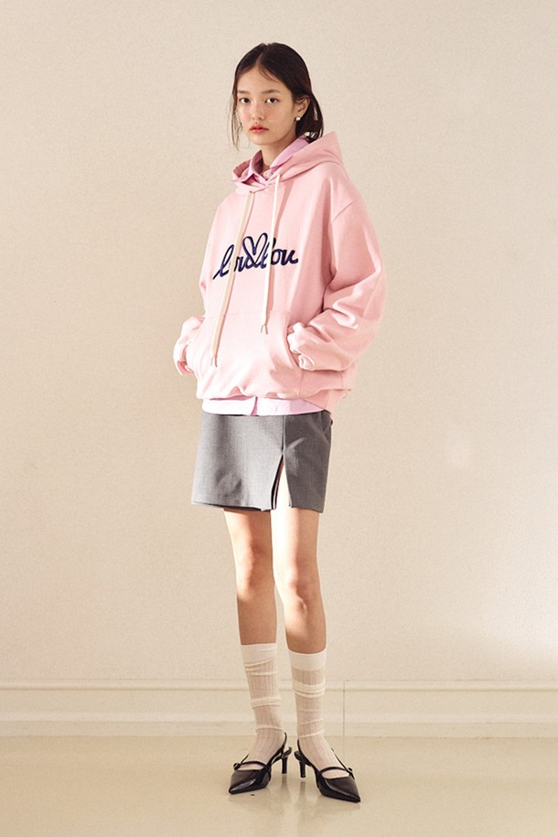 LOVLOV - 후디 - LOV BIG SYMBOL HOODIE