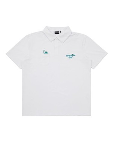 UPST GOLF 히든 콤마 반팔 폴로 티셔츠-a