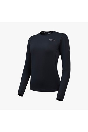 [프로스펙스] 스트레치 통기 러닝 티셔츠_BLACK-a