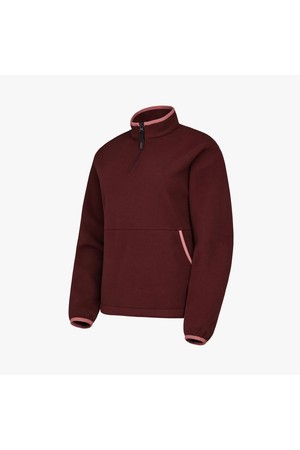 [프로스펙스 본사] 마이크로 플리스 짚업 티셔츠(W)WF-W711_RED-a