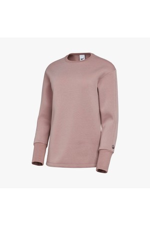 [프로스펙스 본사] 플리스 기모 맨투맨 티셔츠(W)WT-W712_BROWN-a