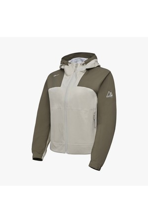 [프로스펙스] 후디드 2.5LAYER 경량 방수 트레일 러닝 자켓_BEIGE-a