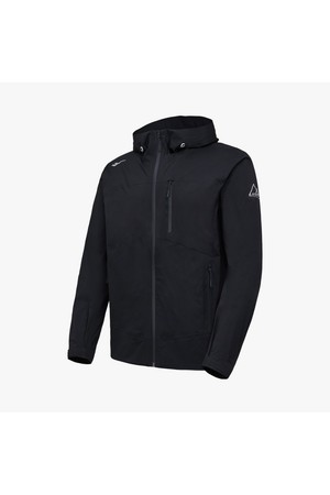 [프로스펙스] 후디드 2.5LAYER 경량 방수 트레일 러닝 자켓_BLACK-a