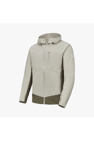 [프로스펙스] 후디드 2.5LAYER 경량 방수 트레일 러닝 자켓_BEIGE-a