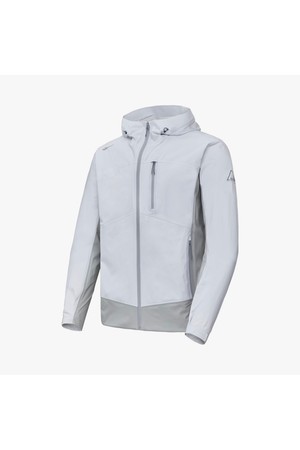 [프로스펙스] 후디드 2.5LAYER 경량 방수 트레일 러닝 자켓_WHITE-a