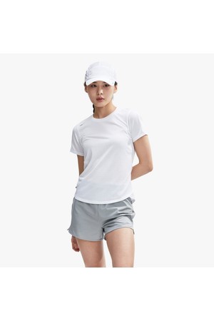 [프로스펙스] 자카드 통기 러닝 반팔 티셔츠_WHITE-a