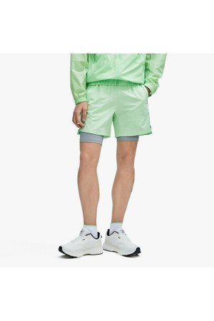 [프로스펙스] 2IN1 4부 러닝 팬츠_GREEN-a