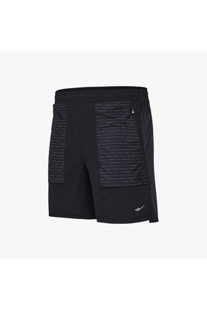 [프로스펙스] 리플렉티브 러닝 5부 팬츠_BLACK-a