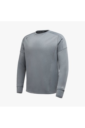 [프로스펙스] 자카드 러닝 티셔츠_GREY-a