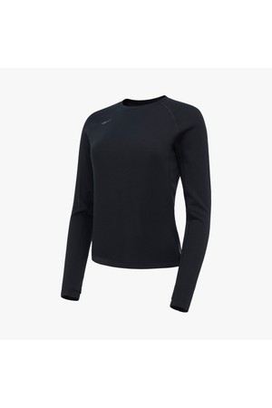 [프로스펙스] 러닝 여성 폴라텍 긴팔 티셔츠_BLACK-a