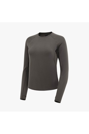 [프로스펙스] 러닝 여성 폴라텍 긴팔 티셔츠_BROWN-a