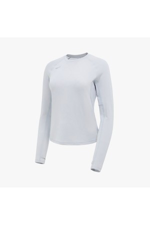 [프로스펙스] 러닝 여성 폴라텍 긴팔 티셔츠_GREY-a