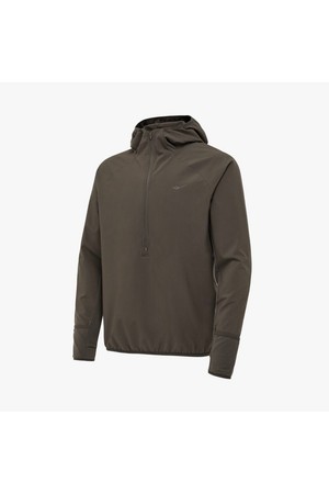 [프로스펙스] 러닝 폴라텍 후디_BROWN-a