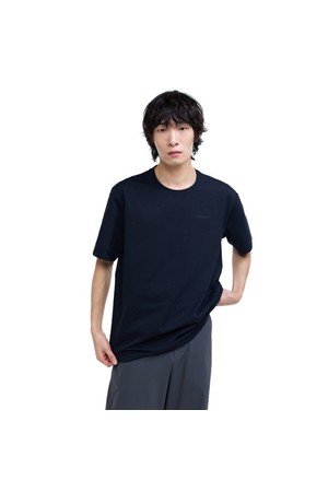 [프로스펙스] 유니 베이직 반팔 로고티셔츠_BLACK-a