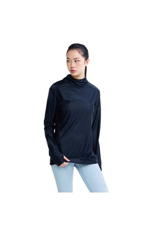 [프로스펙스] 유니 울트라라이트 메쉬 후디 긴팔티셔츠_BLACK-a