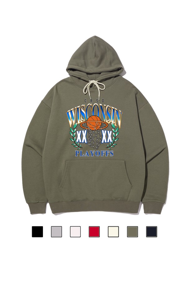 씨알에스디엘 위스콘신 바스켓볼 후드는 면과 폴리에스테르 혼방의 부드러운 소재로 제작되어, 텐터 가공 및 워싱 처리를 통해 편안한 착용감을 제공합니다. 남녀 공용으로, 블랙, 그레이, 화이트, 레드, 베이지, 카키, 네이비 등 다채로운 7가지 색상으로 출시되어 취향에 맞는 스타일을 연출할 수 있습니다. 레귤러핏에 긴 소매 기장, 후드 네크라인, 그리고 기모 안감으로 가을/겨울철 스포츠 활동 및 일상복으로 활용하기 좋으며, 스포티하면서도 캐주얼한 무드를 자아냅니다.
