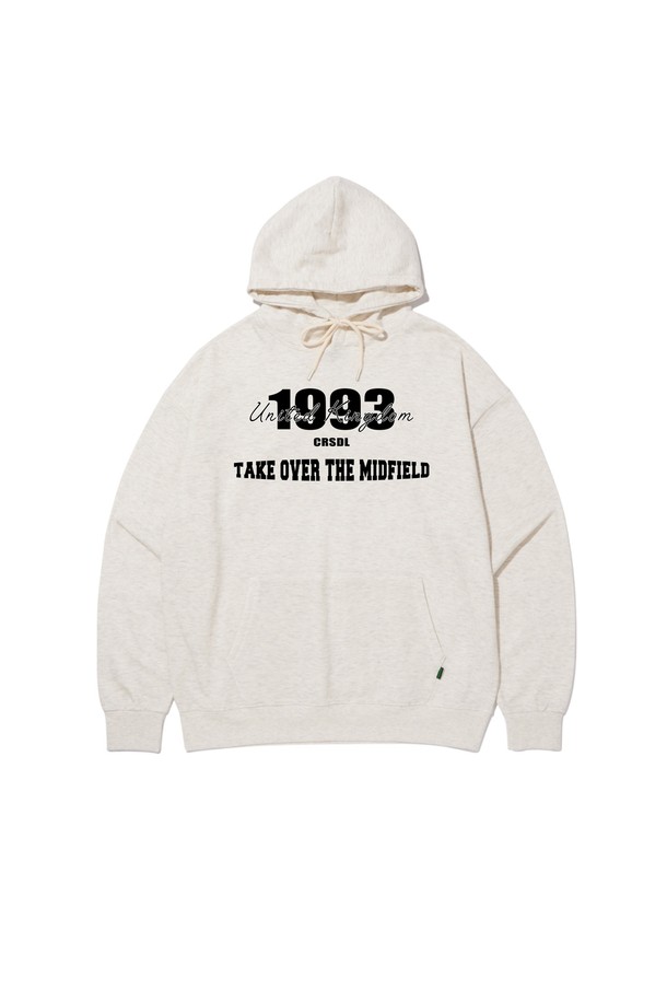 CRS DL 1993 미드필더 후드는 캐주얼과 스트릿 스타일을 모두 만족시키는 공용 후드티셔츠입니다. 부드러운 촉감의 면, 폴리에스터 혼방 소재에 기모 안감을 더해 가을, 겨울 시즌에 따뜻하게 착용할 수 있으며, 블랙, 그레이 등 7가지 다채로운 컬러 옵션을 제공합니다. 세미 오버핏 실루엣과 더블 스티치 넥라인, 립조직 바디/소매단, 강화된 스트링 팁 등의 디테일로 완성도를 높였으며, 텀블워싱 및 텐터 가공을 거쳐 뛰어난 내구성을 자랑합니다.
