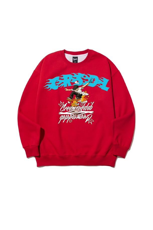 씨알에스디엘 파이어 온더 보드 스케이트 맨투맨은 남녀 모두 착용 가능한 캐주얼 & 스트릿 스타일의 맨투맨입니다. 블랙, 그레이, 라이트그레이, 오트밀, 레드, 네이비 6가지 색상으로 출시되었으며, 가을, 겨울 시즌에 적합한 두꺼운 두께감과 부드러운 촉감의 기모 안감으로 따뜻함을 더했습니다. 면과 폴리에스테르 혼방 소재로 제작되었으며, 세미 오버핏과 라운드넥 디자인으로 편안한 착용감을 선사합니다. 로고 프린트가 돋보이며, 2바늘 커버스티치, 3본 지그재그 스티치, 텀블 워싱 처리, 텐터 가공 등 꼼꼼한 마감으로 내구성을 높였습니다. 겨울 데일리룩, 집콕룩, 산책룩 등 다양한 TPO에 활용하기 좋습니다.
